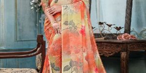 Digital Print Casual Saree