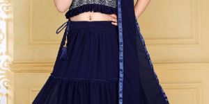 Kids Embroidered Lehenga Choli