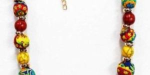 Plastic Bead Necklace