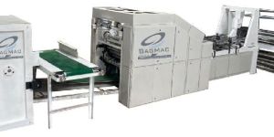 Automatic Square Bottom Paper Bag Making Machine