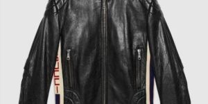 Mens Black Leather Jacket