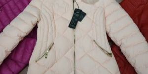 Nylon Ladies Full Sleeve Winter Jacket