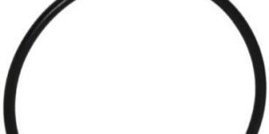 Towel Ring Round Black