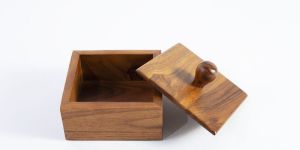 Teak Wood Jewelry Box