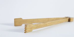 Wooden Ice Tongs