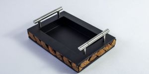 Wooden Towel Tray