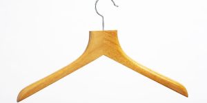 Yellow Oak Luxury Polo Hanger