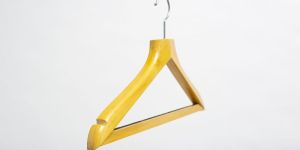 Yellow Oak Luxury Wooden Travel Hanger