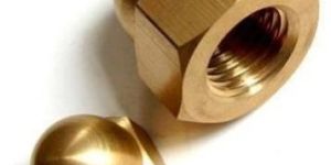 Brass Dome Nuts