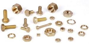 Brass Grooved Lock Nuts
