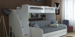 Wooden Bunk Bed