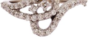 White Gold Rings Hallmarked & Certified Diamond Ring