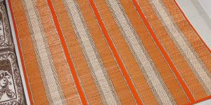 Natural Handmade Madurkathi 6x7 Feet Chatai Mats for Home