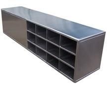 Stainless Steel Cross Over Bench