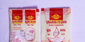 Round Camphor Tablet Pouches