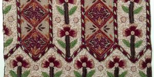 Hand Embroidered Fabric