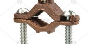 10 to 2 Brass Grounding Pipe Clamp