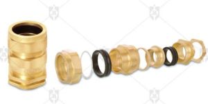 Brass E1W Cable Gland