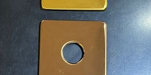 ROSE GOLD FLANGE SQUARE