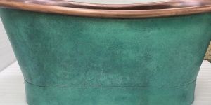 COPPER BATHTUB.