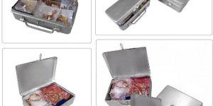 White Metal Jewelry Box