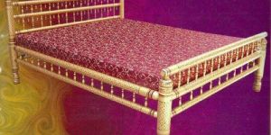 Teak Wood Double Bed