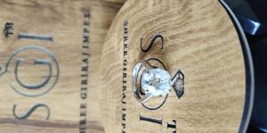 5.10 ct Oval shape moissanite diamond with 925 sterling silver Ring