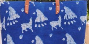 Ladies Printed Cotton Tote Bag