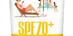 SPF70+ Sunblock Mattifying Cream