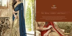 Chiffon Embroidered Saree