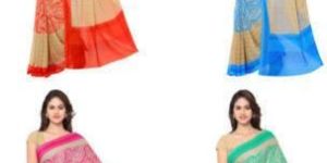 Printed Art Silk Saree