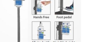 Foot Pedal Hand Sanitizer Dispenser