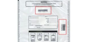 Mailer Multiple Receipt Tamper Evident Bag