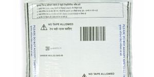 Sequential Barcode Tamper Evident Closure Bag
