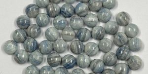 Natural Blue Rhodochrosite Round Cabochon Loose Gemstone