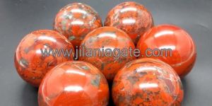 Brecciated Jasper Sphere Agate Stone Sphere
