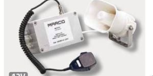 EMH-MS 12V Electronic whistle + mike + siren