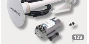 PW2 12V Whistle 12/20 m, 200 mm with compressor