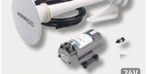PW2 24V Whistle 12/20 m, 200 mm with compressor