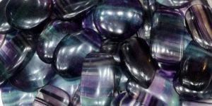 Natural Fluorite Cabochon Gemstone