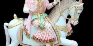 Marble Ramdev Baba Statue