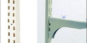 MS Powder Coated Double Slotted Channel