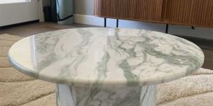 Onyx Marble Table Top with Stand