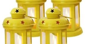 Galvanized Metal Decorative Lantern