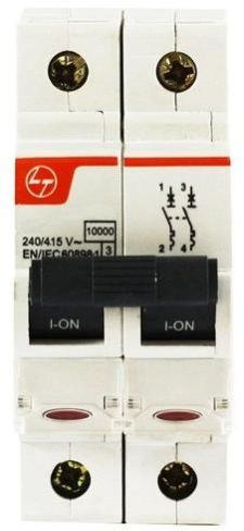 Double Pole L and T MCB