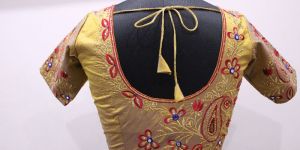Unstitched Embroidery Blouse Piece