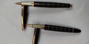Half Gold Metal Ball Pen