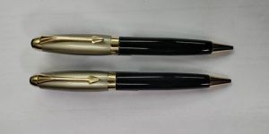 Twist Russh Half Gold Metal Ball Pen