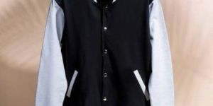 Varsity Cotton Fleece Jacket