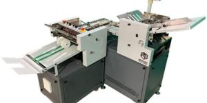 Automatic Leaflet Folding Machine with Cross Fold Attachment